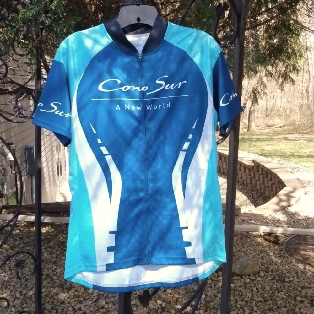 NWOT Woman's SPORTSWEAR Official 2017 Tour DeFrance Cycling Team Jersey sz L